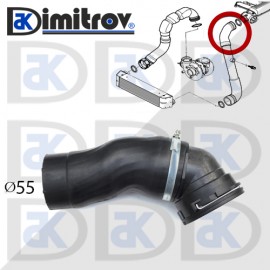 Маркуч турбо BMW 3 E90 E91 E92